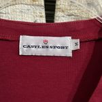 Castles Sport Mississippi State Logo Embroidered Vest Red Size M Photo 1