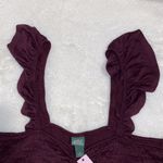 Wild Fable Purple Ribbed Tank Top (cropped fit) Photo 7