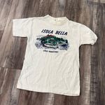 Vintage Lago Maggiore Isola Bella Italy Tee White Size XS Photo 0