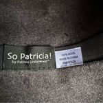 Patricia Underwood So Patricia! Women’s Wool Grey Cloche Hat Big Bow One Size Gray Photo 6