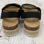 Madden Girl Black Espadrille Platform Sandals 8 Photo 4
