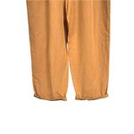 ZARA  Women's Sz L Orange Pleated Flat Front Pants High Rise Straight Leg Photo 1