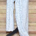 Entro Long Maxi Dress Gray Snakeskin Size M Sleeveless Casual Lounge Summer Beach Photo 5