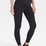 Isabel Maternity Over Belly Active Maternity Leggings  Black Size Med Photo 0