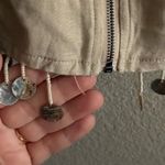 Jason Wu  Beige Linen Blend Crop Top with Beaded Hem 10 Photo 11