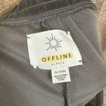 Aerie OFFLINE Gray Velour After Party Cozy Lounge Jogger Pants XXL Photo 2
