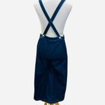 ASOS wide leg cross cross bib dark denim 6 Photo 2