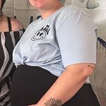 Maternity Maxi Skirt Black Size XL Photo 2