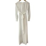 Baltic Born Lydia Belted Maxi Dress Bright White Size XS Photo 6