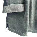 Alfred Dunner  Women's Plus Size 24W Gray Jacket w/ Pockets & Roll-Up Sleeves Photo 7