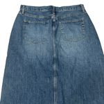 Uniqlo NEW  Long A-Line Denim Skirt Cottagcore Fall Holiday Pumpkin Patch Size 6 Photo 5