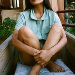 Outdoor Voices  Cloudknit Recover Short Sleeve Button Down Silt Green Women's XS Photo 4