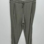 Free People Back Into It Sweatpant Joggers Women Medium Green Stretch Casual Photo 0
