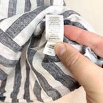 Garnet Hill  Vida Linen Stripe Tank Size XS Photo 6