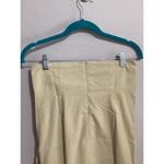 Lucy Paris  Tan High Waist Bow Front Knee Length Skirt L Photo 4