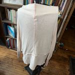 Free People We the Free ribbed cream oversized wide neck M long sleeve top Photo 1