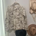 Rachel Hollis tan camo jacket 100% cotton Photo 3