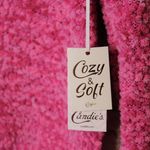 Candie's | Pink Crew Neck Hi-Lo Pullover Popo Sweater Photo 7