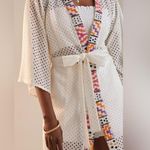 Maeve NWT  Anthropologie Mesh Duster One Size Photo 1