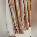 Matilda Jane Take A Chance Romper Sleeveless Pink Orange Stripe Size XL NWT Photo 3