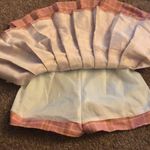 Pink plaid pleated high waist school girl skirt size small Photo 7