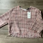 ZARA Tweed Top Photo 0