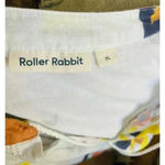 Roller Rabbit ‎ Tunic Top Serafina Fruit Print Cotton Gauze Fringe XL Swim Resort Photo 8