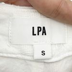 LPA  Angie Ruffle Skort Small White Cotton Blend Mini Skirt Shorts Summer Photo 10