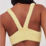 For Love & Lemons NWT  medium Devon faux mohair crop top Photo 2