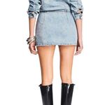 SER.O.YA Laura Denim Shirt Dress, Blue Wash Size S New w/Tag Retail $448 Photo 8