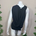 Zhen Nymph Black Corset Top Oversized Hood Size XS Photo 13