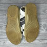 Sas this is comfort white buckle sandals shoes strappy size 7 floral cut out Photo 7