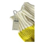 Aerie  Gloves Mittens Convertible Flip Top Fingerless Green Cream Knit One Size Photo 5