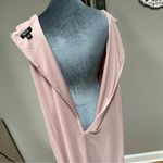 Slny Womens Two-Piece Pink Capelet Jacket Dress Rhinestone Keyhole Neckline Plus 22w Photo 7
