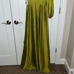 Mac Duggal NWT  49141 - Ieena High-Low One-Shoulder Long Sleeve Gown Photo 4