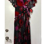 Hutch Nataly Short-Sleeve Wrap Maxi Dress Size XS/SM 2-4 NWOT Feminine Elegant Photo 1