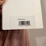 Mac Duggal  49252 Pink Iridescent One Shoulder Rosette Gown Size 2 NWT Photo 4