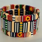 NWOT Roxanne Assoulin patch work bracelets Blue Photo 6