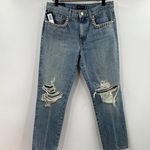 Ramy Brook  Elle Distressed Embellished Jean NWT Size 27 VINWA Photo 1