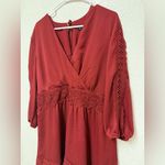 New York & Co. Deep Red Dress Photo 3