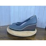 Betabrand  Blue All Weather Almond Closed Toe Wedges Slip On Shoe Size 8.5 Nwot Photo 1