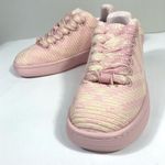 Burberry Knit Low Top Sneakers Cameo Pink Check Size 36.5 6.5 US NEW Photo 10