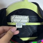 Spenser Jeremy Black Alphabet Silk Vintage Bomber Jacket Sz M Size M Photo 6