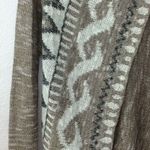 Sweet and Sinful open Front drape cardigan Aztec geometric print Women’s Size M Size M Photo 2