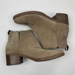  Korkease Sz 7.5 Mindo Bootie Distressed Suede Leather Pull On Women's Photo 2