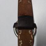 Aeropostale  Vntg Leather Brown Embroidered Boho Women's Belt Size L Photo 6