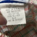 Vintage Womens Cape Cod Sportswear White Plaid Wrap Skort/Skirt & Shirt Set Sz S Photo 10