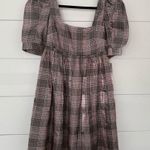 En Saison Women’s Small Plaid Babydoll Dress New Photo 0
