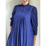 Vintage 80s Womens Midi Dress Size M 6 Photo 5