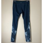 Apana Women's Teal Multi Yoga Gym Workout Athletic Active Leggings, Sz Small # Photo 2